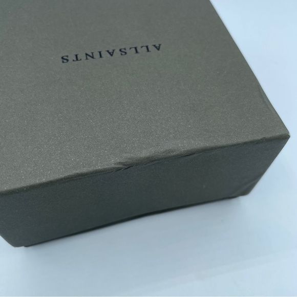 All Saints Chain Silver Earrings NIB - Picture 6 of 7